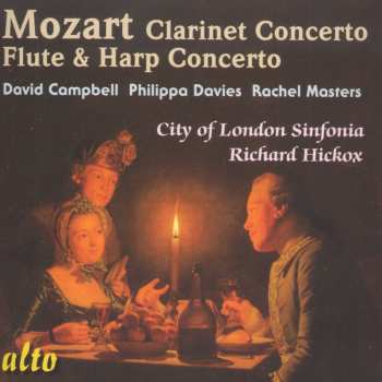 Album Mozart / Campbell / Davies / Masters / Hickox: Concertos For Clarinet & Flute & Harp