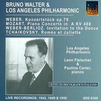 Album Mozart / Carter / Fleisher / Walter: Pno Con