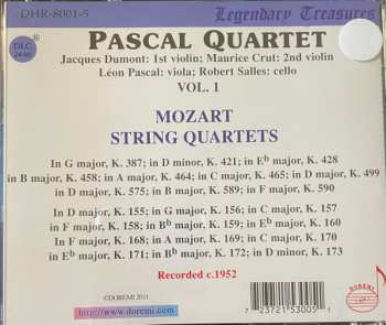 5CD Wolfgang Amadeus Mozart: The String Quartets