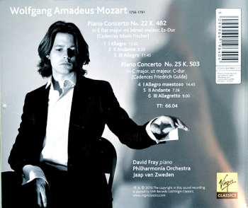 CD Wolfgang Amadeus Mozart: Piano Concertos 22 & 25