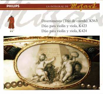Album Wolfgang Amadeus Mozart: Divertimento (Trío De Cuerda), K563 / Dúo Para Violín Y Viola, K423 / Dúo Para Violín Y Viola, K424