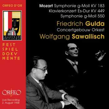 Album Mozart / Gulda / Royal Concertgebouw Orch: Symphony 25