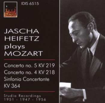 Album Mozart / Heifetz / Primrose: Violin Cons