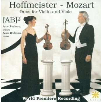 Album Mozart / Hoffmeister / Barlowe / Bodman: Duos For Violin & Viola