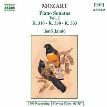 Album Wolfgang Amadeus Mozart: Piano Sonatas Vol. 1 - K. 310 • K. 330 • K. 533