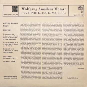 LP Berliner Philharmoniker: Symfonie K.338, K.297, K.184