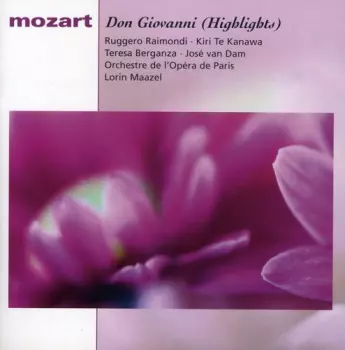 Don Giovanni - Highlights, Pages Choisies, Querschnitt