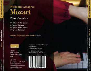 CD Wolfgang Amadeus Mozart: Piano Sonatas