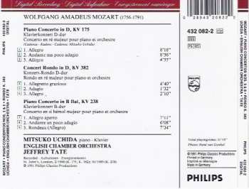 CD Wolfgang Amadeus Mozart: Piano Concertos No.5 KV175 / No.6 KV238 / Rondo KV382