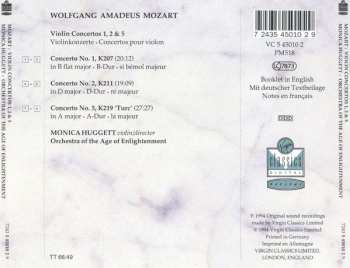CD Wolfgang Amadeus Mozart: Violin Concertos 1, 2 & 5