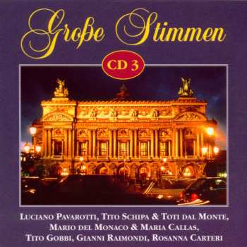 Album Mozart / Pavarotti / Schipa / Lanza: Great Voices 3