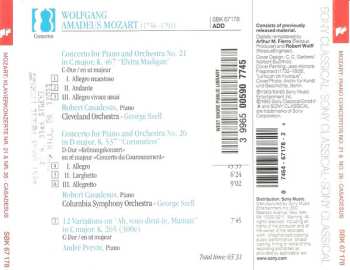 CD Columbia Symphony Orchestra: Piano Concertos: No. 21 "Elvira Madigan" / No. 26 "Coronation"