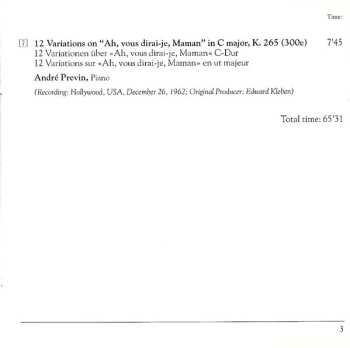 CD Columbia Symphony Orchestra: Piano Concertos: No. 21 "Elvira Madigan" / No. 26 "Coronation"