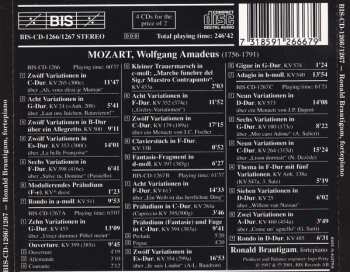 4CD Wolfgang Amadeus Mozart: Complete Piano Variations