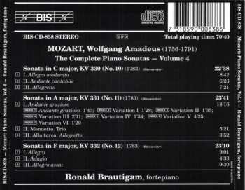 CD Wolfgang Amadeus Mozart: The Complete Piano Sonatas 4