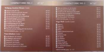 2CD Wolfgang Amadeus Mozart: Lieder