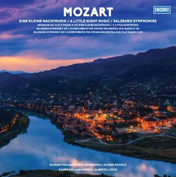 Album Wolfgang Amadeus Mozart: Eine Kleine Nachtmusik / A Little Night Music / Salzburg Symphonies