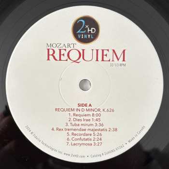 LP Wolfgang Amadeus Mozart: Requiem