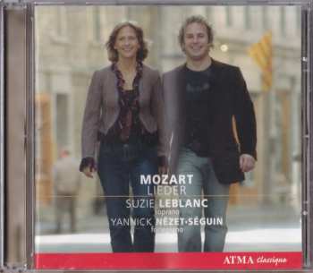 CD Wolfgang Amadeus Mozart: Lieder 