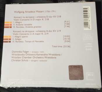 CD Wolfgang Amadeus Mozart: Violin Concertos No. 4 & No. 5