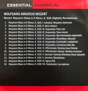 CD Wolfgang Amadeus Mozart: Requiem Mass In D Minor, K. 626