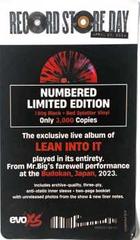 LP Mr. Big: The Big Finish Lean Into It Live CLR | LTD | NUM