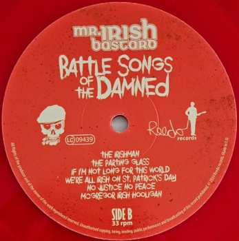 LP Mr. Irish Bastard: Battle Songs Of The Damned