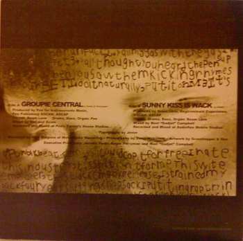 LP Mr. Roam from the Plant: Groupie Central/Sunny Kiss Is Wack (MAXISINGL)