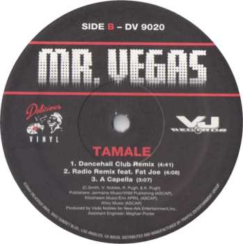LP Mr. Vegas: Tamale  (Remix)