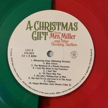 LP Mrs. Elva Miller: A Christmas Gift... and Other Stocking Stuffers CLR