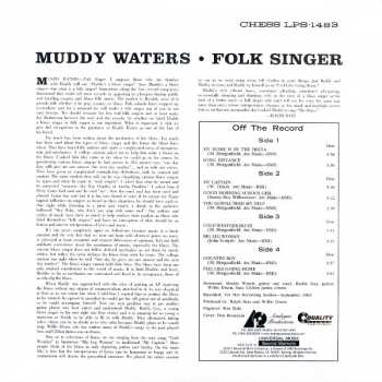 2LP Muddy Waters: Folk Singer