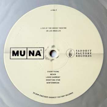 2LP Muna: Live At The Greek Theatre Los Angeles CLR | LTD