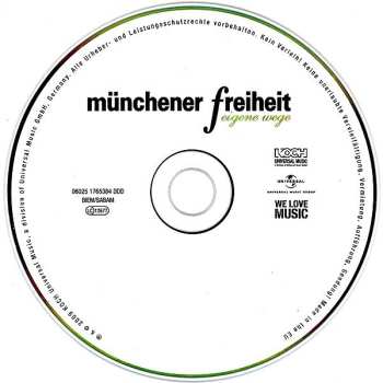 CD Münchener Freiheit: Eigene Wege