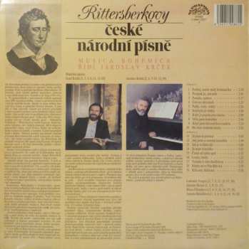 LP Musica Bohemica: Rittersberkovy České Národní Písně