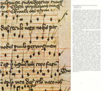 LP Musica Bohemica: Vánoční Zpěvy Z Doby Husitské (Christmas Carols From The Jistebnice Hymnal)