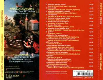 CD Música Temprana: Avecillas Sonoras - Villancicos From 18th Century Latin America