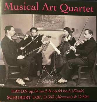 Album Franz Schubert: Op.54 No.2 & Op.64 No.5 (Finale) / D.87, D.353 (Menuetto) & D.804