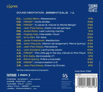 CD Musiques Nouvelles: Sound Meditation