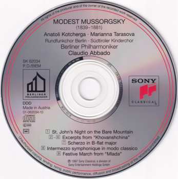 CD Berliner Philharmoniker: St. John's Night On The Bare Mountain