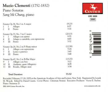 CD Muzio Clementi: Piano Sonatas