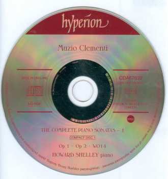 2CD Howard Shelley: The Complete Piano Sonatas, Vol. 1