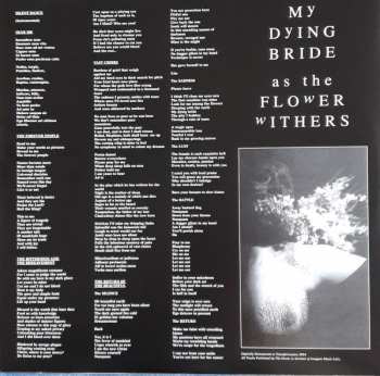 LP My Dying Bride: As The Flower Withers