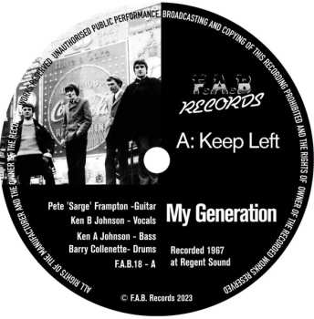 LP My Generation: Keep Left/getting Out