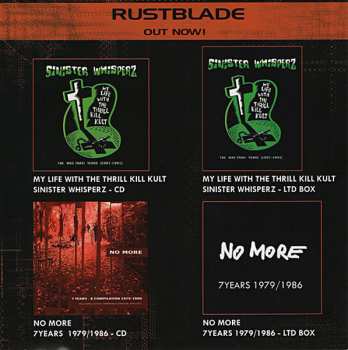 2CD/Box Set My Life With The Thrill Kill Kult: Sinister Whisperz - The Wax Trax! Years (1987-1991) LTD