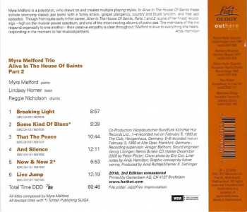 CD Myra Melford Trio: Alive In The House Of Saints Part 2