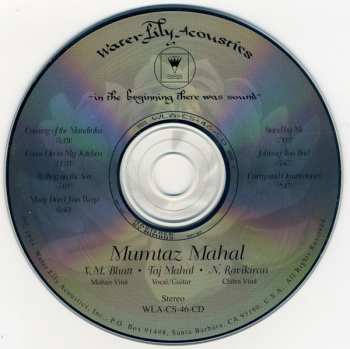 CD Taj Mahal: Mumtaz Mahal