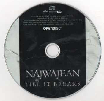 CD NajwaJean: Till It Breaks