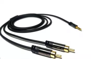 NAKAMICHI - HQ Premium 2RCA-jack 3,5mm