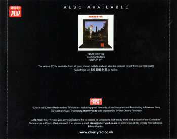 CD Naked Eyes: Fuel For The Fire