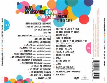 2CD Nana Mouskouri: Quand On S'aime - Tribute To Michel Legrand
